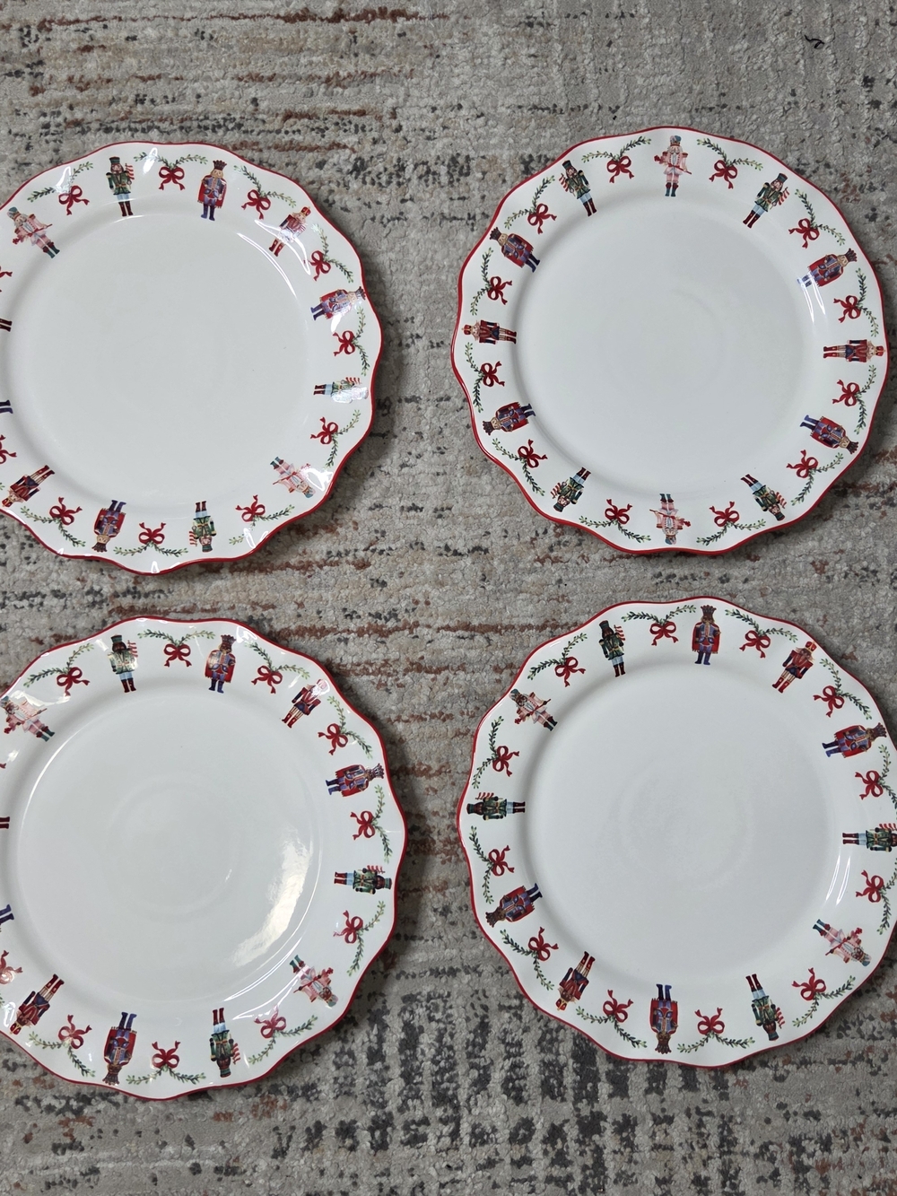 Holiday Nutcracker Dinner Plates By Kirkland Home